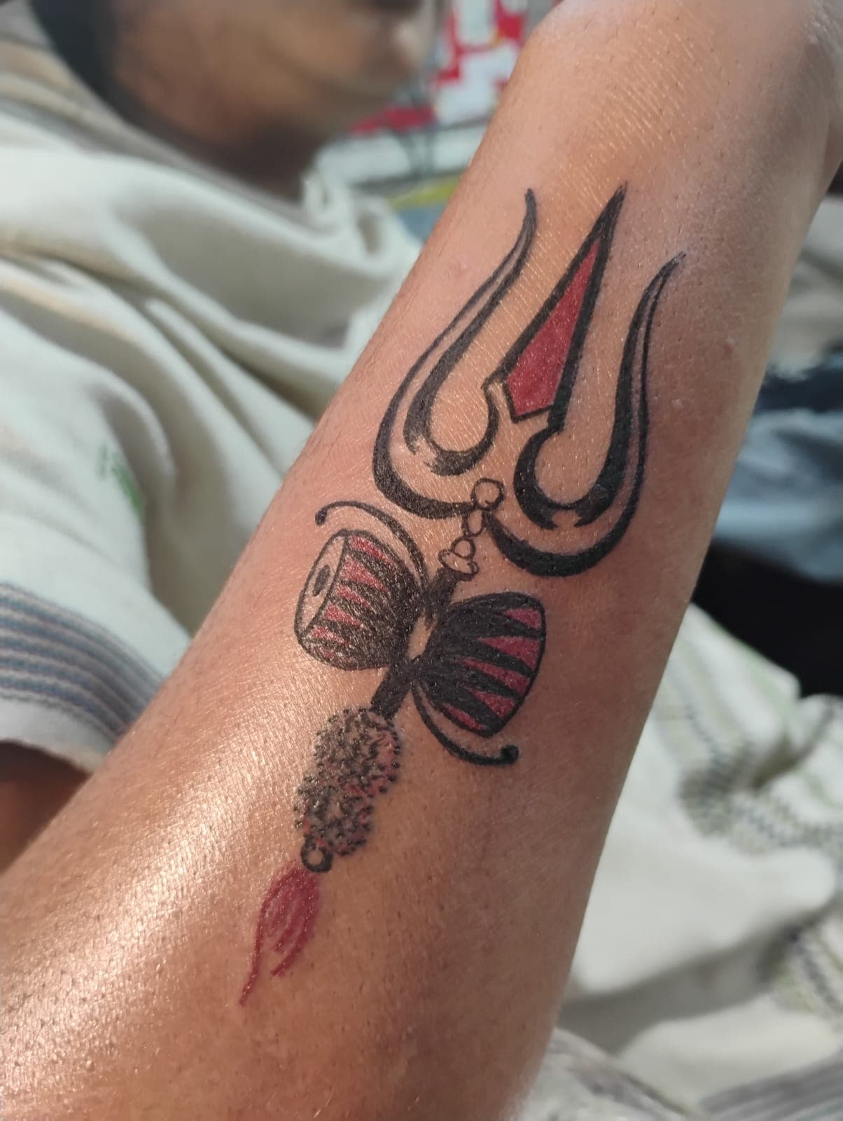 Mandala Tattoo Art in Ara Bihar by Satish Keshri